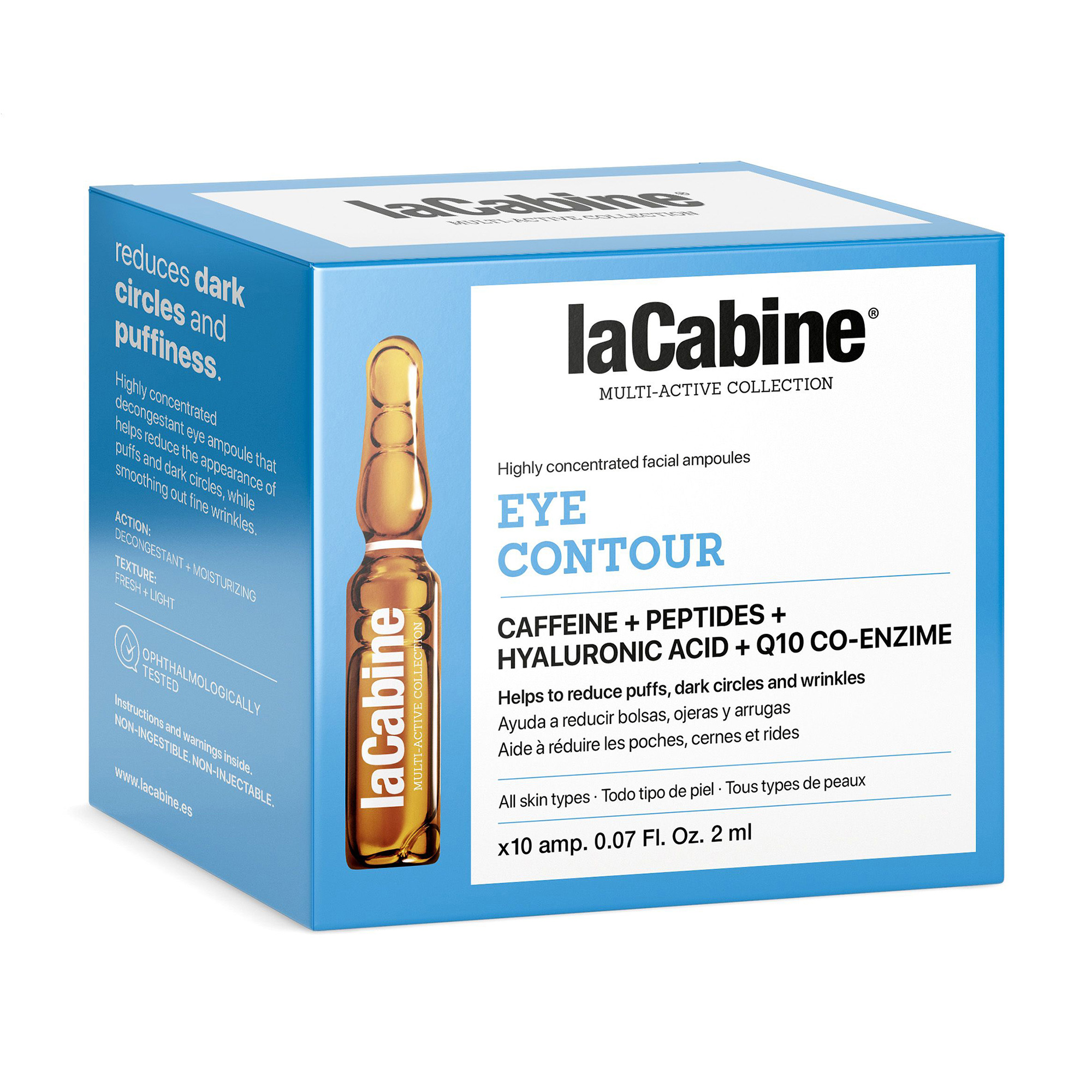 Ампули для шкіри навколо очей La Cabine Eye Contour Ampoules, 10*2 мл