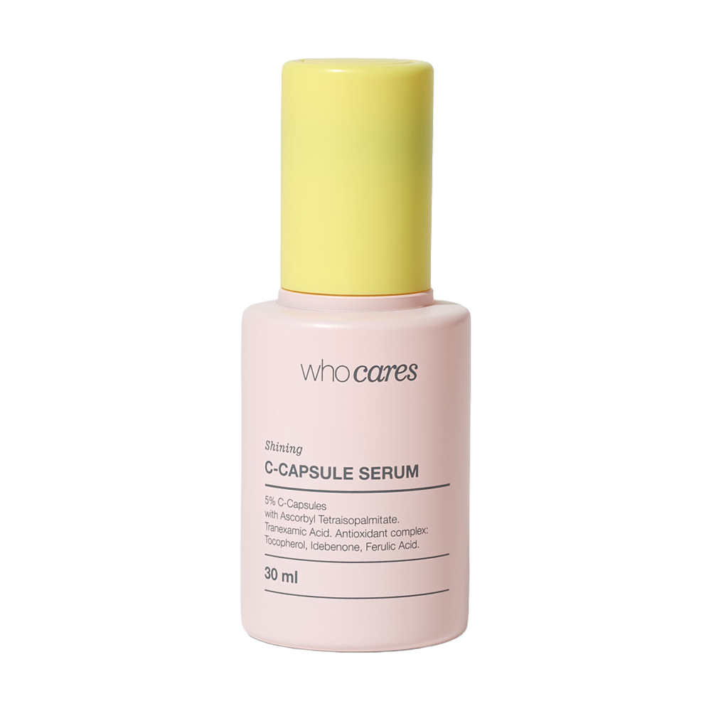 Мультивітамінна сироватка для обличчя Who Cares Shining C-Capsule Serum з інкапсульованим вітаміном C, 30 мл